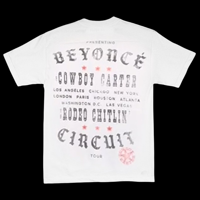 Beyonce Cowboy Carter Merch - Rodeo Chitlin Circuit Tour Tee