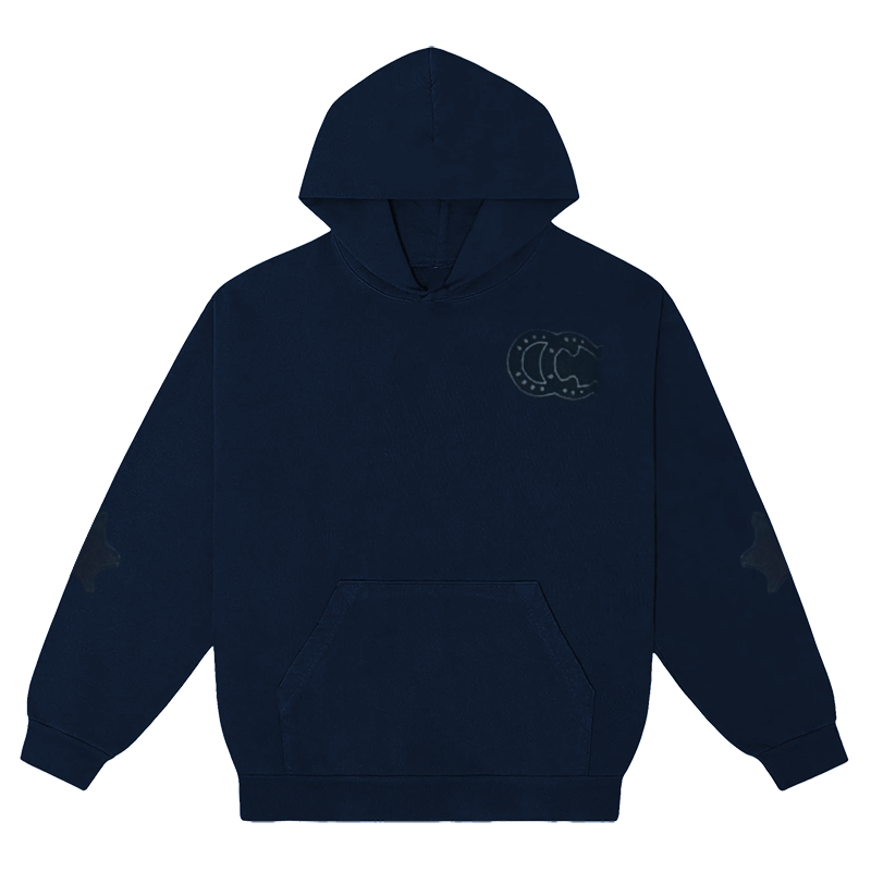Beyonce Merch - Cowboy Carter Signature Dark Blue Live Tour Hoodie