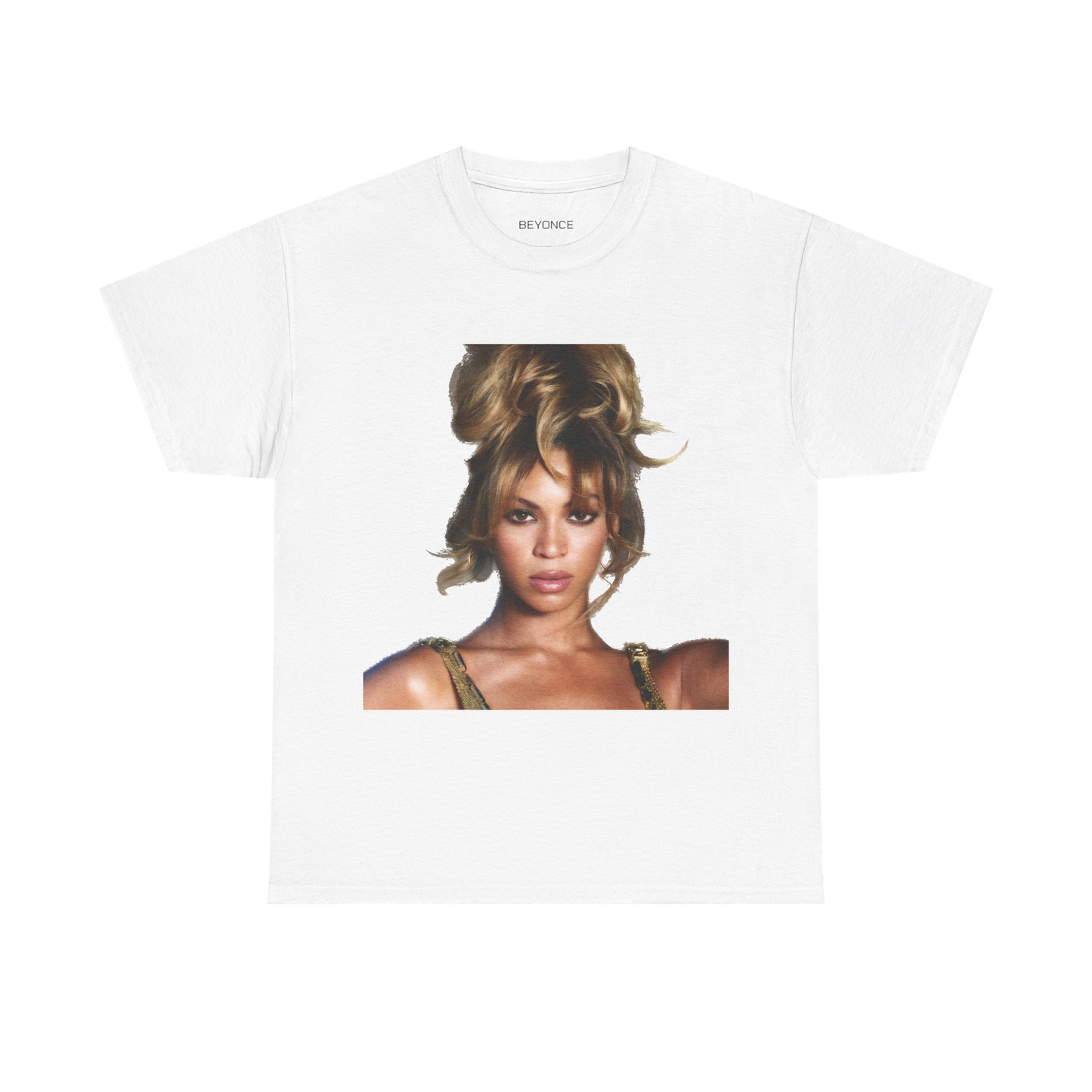 Beyoncé Merch – Birthday Exclusive White Portrait Tee