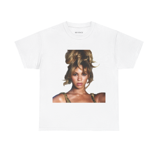Beyoncé Merch – Birthday Exclusive White Portrait Tee