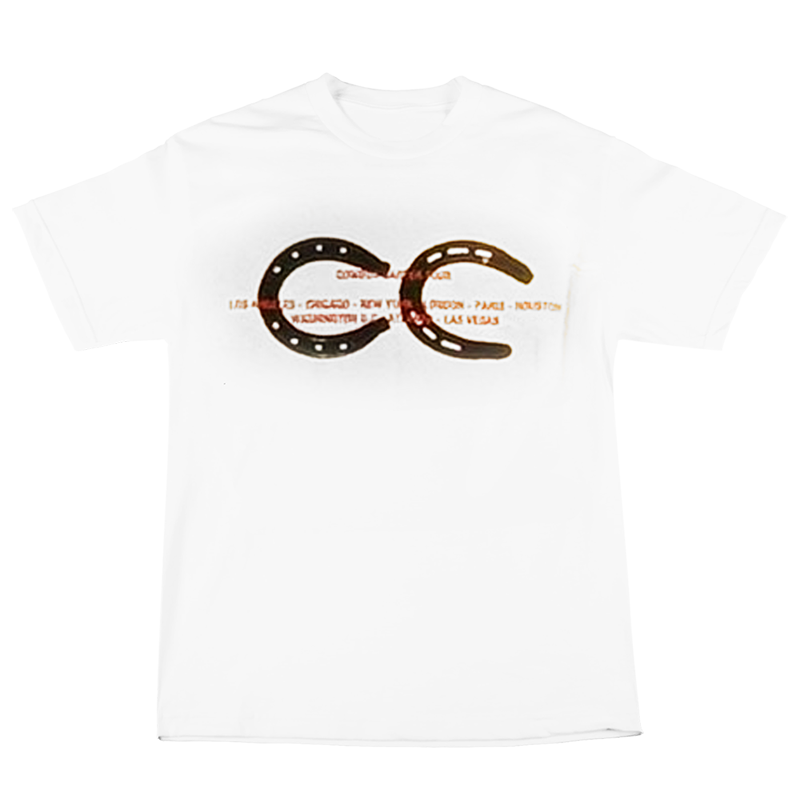 Beyonce Cowboy Carter Merch - CC Star Tour Dates White Tee