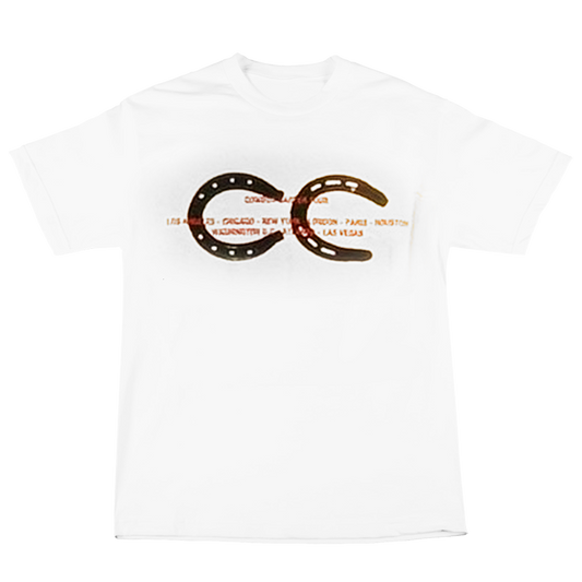 Beyonce Cowboy Carter Merch - CC Star Tour Dates White Tee