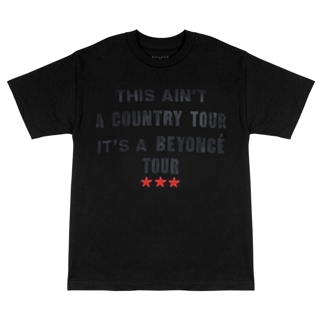 Beyonce Cowboy Carter Merch - This Ain't A Country Tour Black Tee